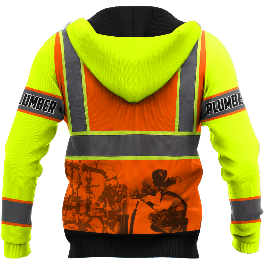 Plumber Safety Persionalized 3D All Over Printed Shirts