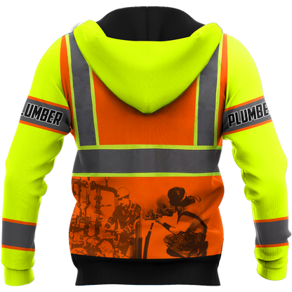 Plumber Safety Persionalized 3D All Over Printed Shirts