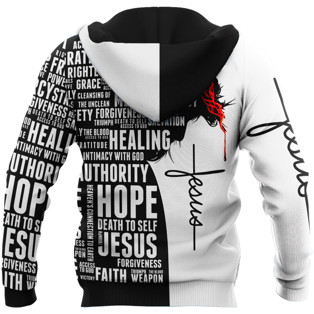 Premium Unisex Hoodie 3D All Over Printed Easter Day Christian Jesus No14 ML