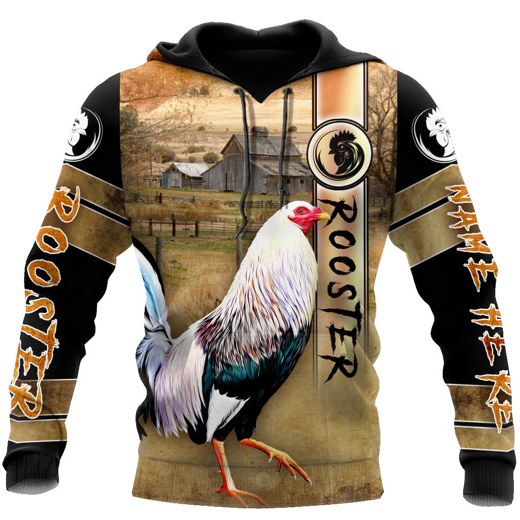 Personalized Rooster 3D Printed Unisex Shirts TNA24042102VH