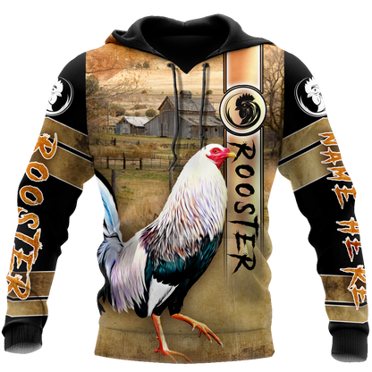 Personalized Rooster 3D Printed Unisex Shirts TNA24042102VH