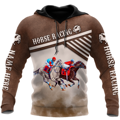 Personalized Name Horse Racing 3D All Over Printed Unisex Shirts TNA24042104