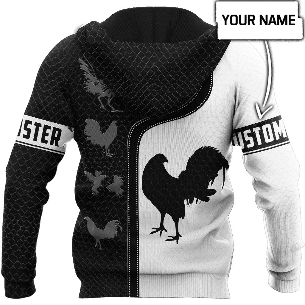 Personalized Rooster 3D Printed Unisex Shirts DD24042104