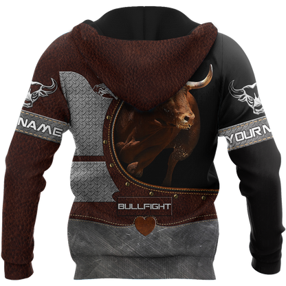 Bullfight Persionalized Your Name 3D All Over Printed Shirts JJ24052102 KT
