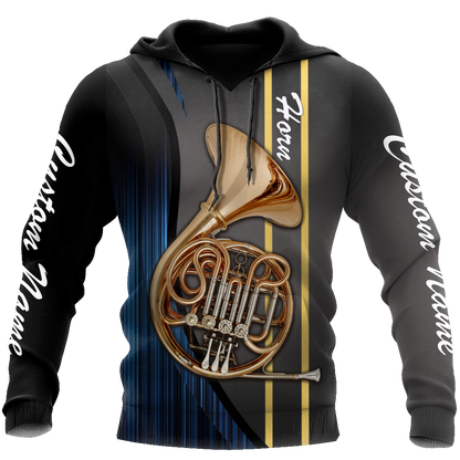 Personalized Horn 3D All Over Printed Shirts For Men And Women TN