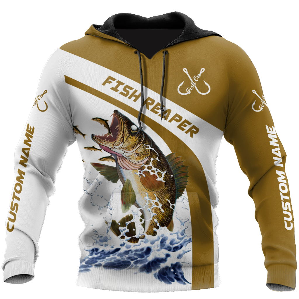 Custom name Walleye fishing design 3d print shirts