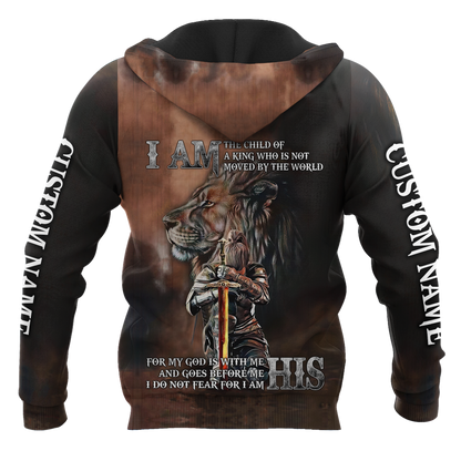 Premium Unisex Hoodie 3D All Over Printed Easter Day Christian Jesus Custom Name No16 ML