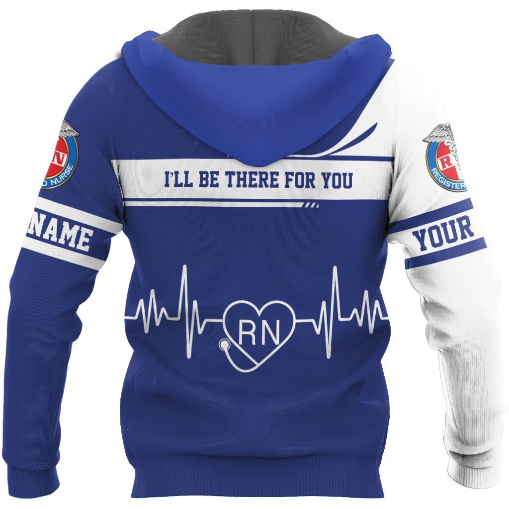 Premium Nurse Personalized Name 3D All Over Printed Unisex Shirts