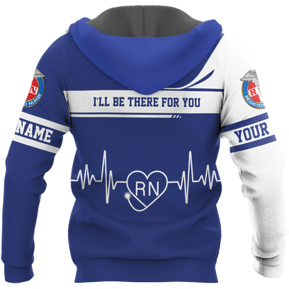 Premium Nurse Personalized Name 3D All Over Printed Unisex Shirts