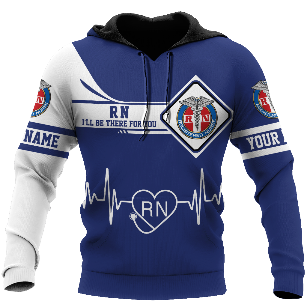 Premium Nurse Personalized Name 3D All Over Printed Unisex Shirts
