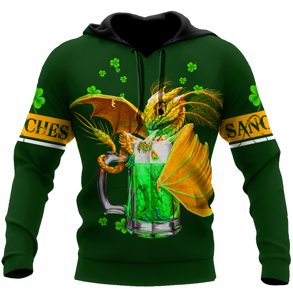 Customize Name Dragon Irish Hoodie For Men And Women MH25022102