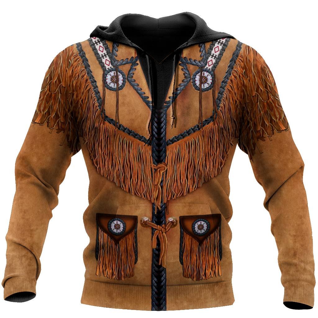 Cowboy Jacket No21 Cosplay 3D Over Printed Unisex Deluxe Hoodie ML