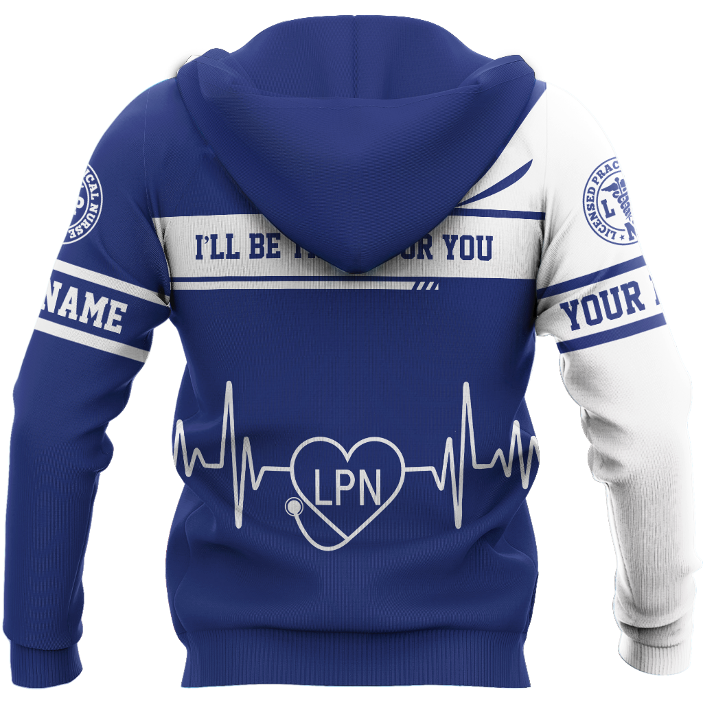 Premium Nurse Personalized Name 3D All Over Printed Unisex Shirts