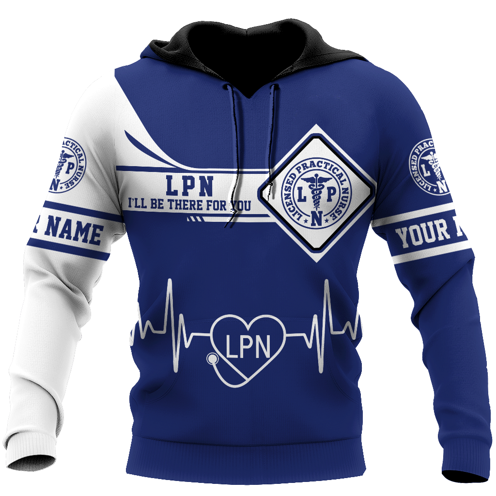 Premium Nurse Personalized Name 3D All Over Printed Unisex Shirts