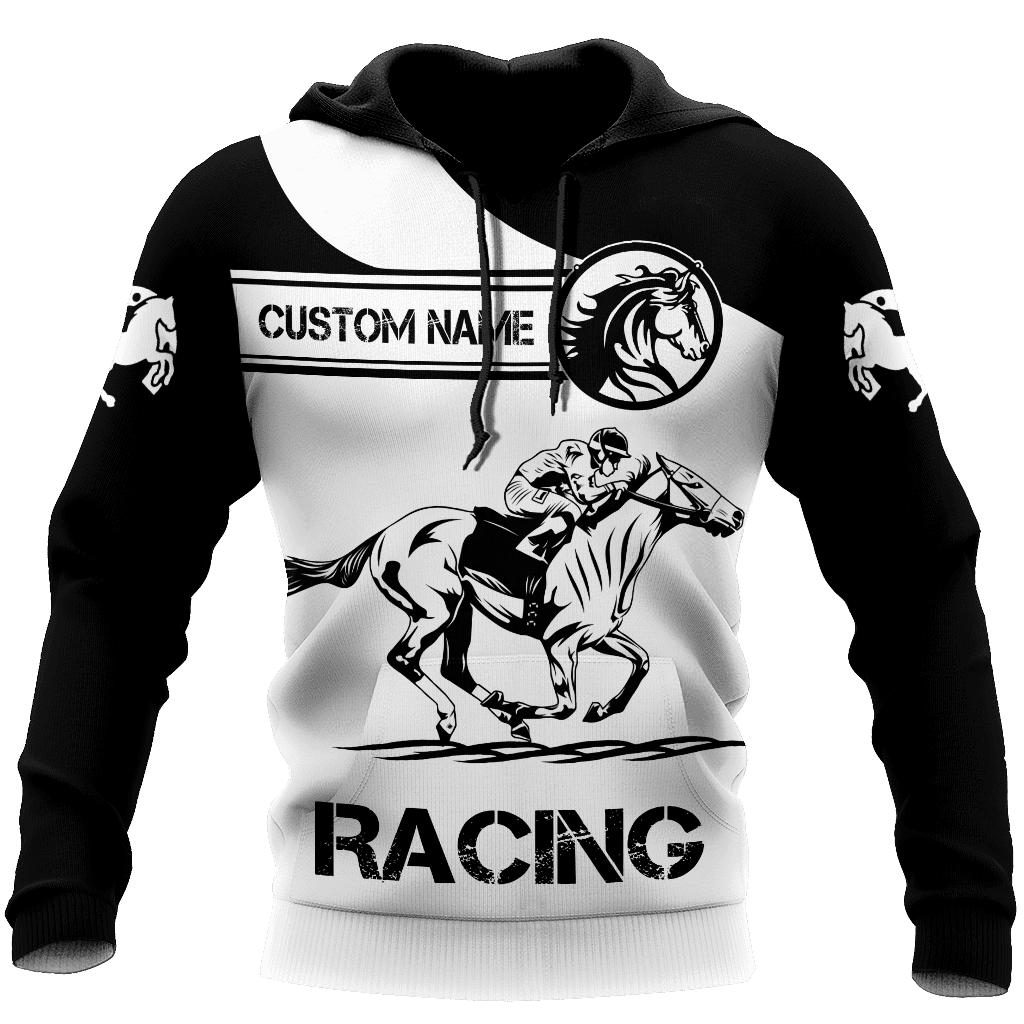 Racing Horse 3D All Over Printed Unisex Shirts
