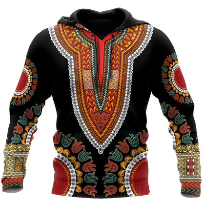 Dashiki African American 3D All Over Printed Shirts JJ25052101 KT