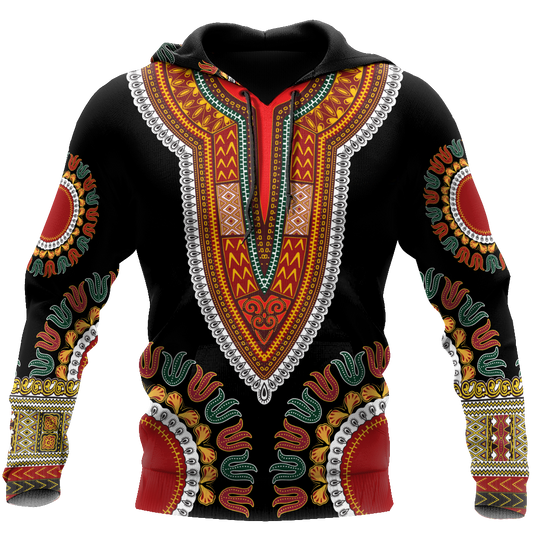 Dashiki African American 3D All Over Printed Shirts JJ25052101 KT