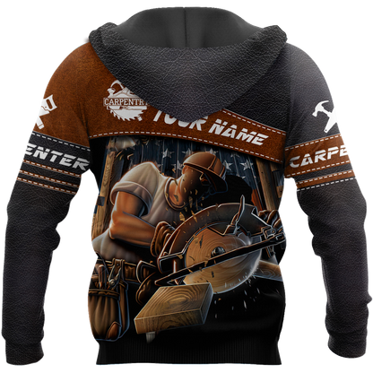Personalized Name Carpenter 3D All Over Printed Unisex Shirts Ver 1