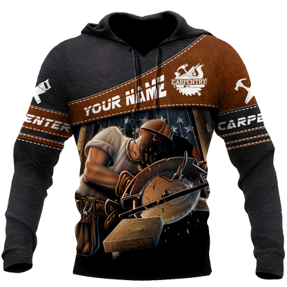 Personalized Name Carpenter 3D All Over Printed Unisex Shirts Ver 1