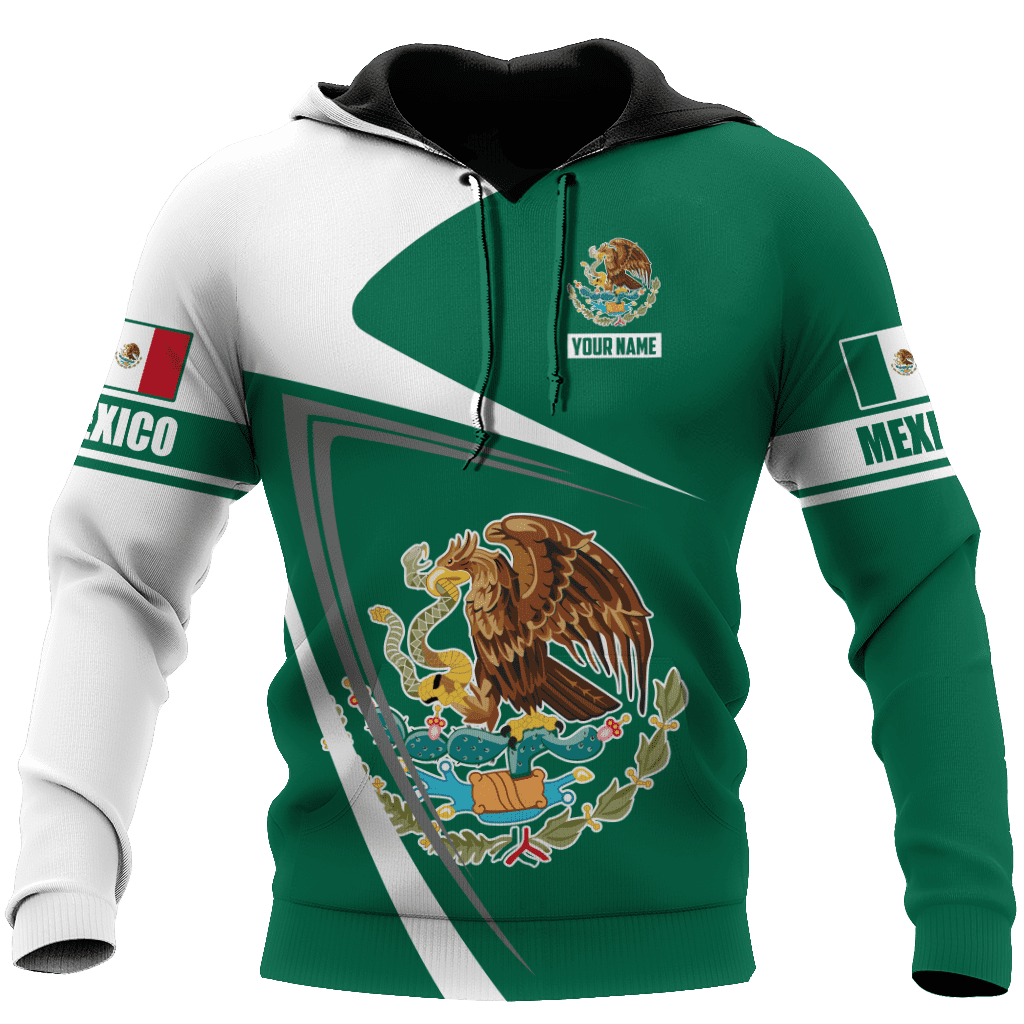 Persionalized Mexico 3D All Over Printed Unisex Shirts
