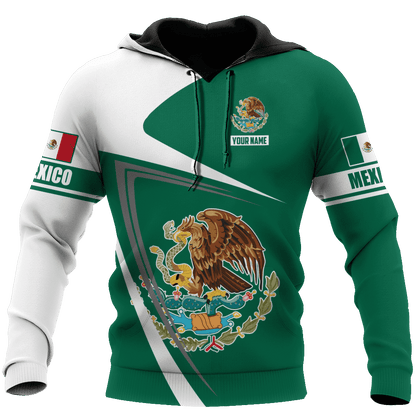 Persionalized Mexico 3D All Over Printed Unisex Shirts