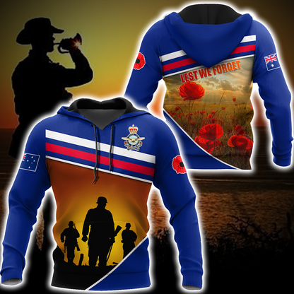 Lest We Forget Anzac Day 3D All Over Printed