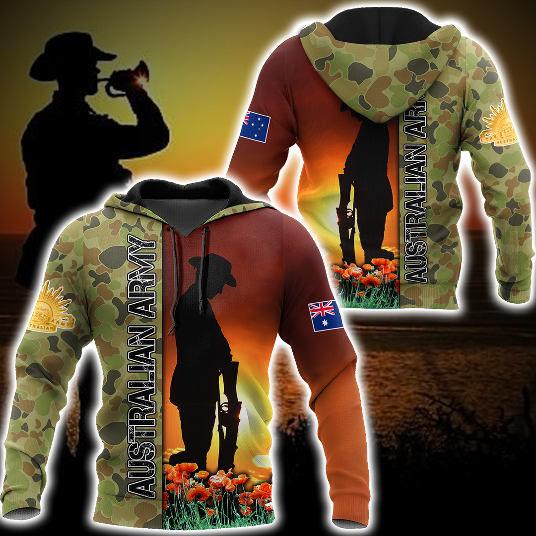 Lest We Forget Anzac Day 3D All Over Printed