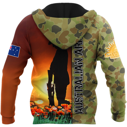 Lest We Forget Anzac Day 3D All Over Printed
