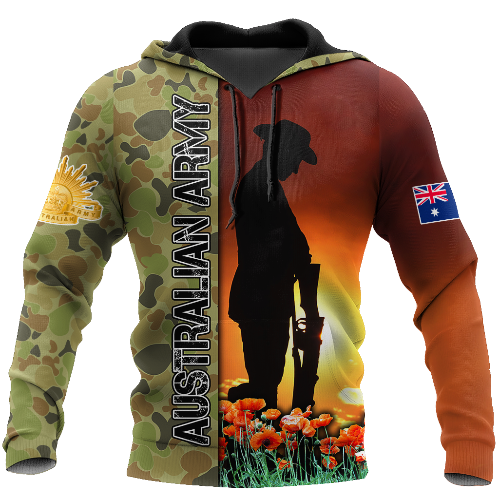 Lest We Forget Anzac Day 3D All Over Printed