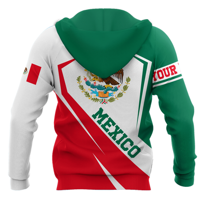 Mexico Hoodie Persionalized 3D All Over Printed Shirts