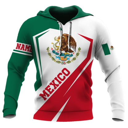 Mexico Hoodie Persionalized 3D All Over Printed Shirts