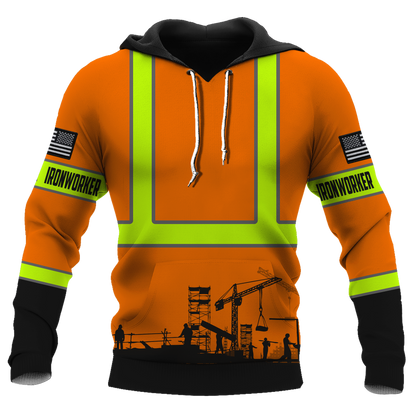 Ironworker 3D All Over Printed Unisex Shirts TN