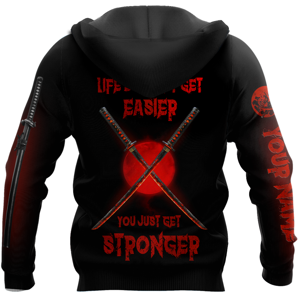 Customize Name Samurai Tattoo Japan 3D All Over Printed Unisex Shirt