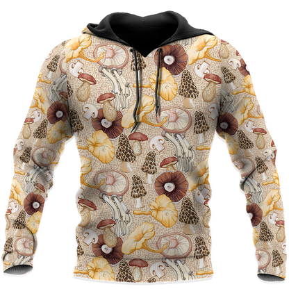 Edible mushroom Pattern 3d print shirts