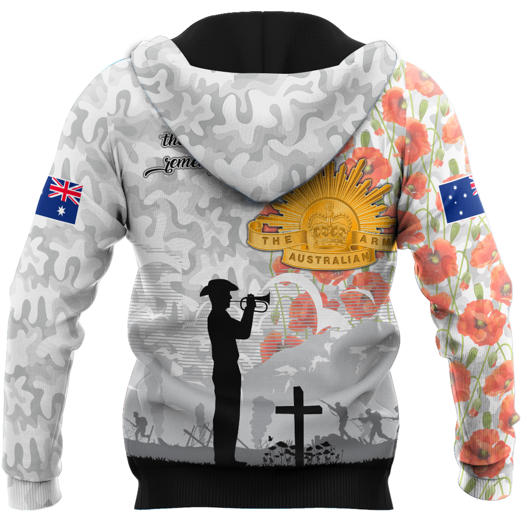 Lest We Forget Anzac Day 3D All Over Printed