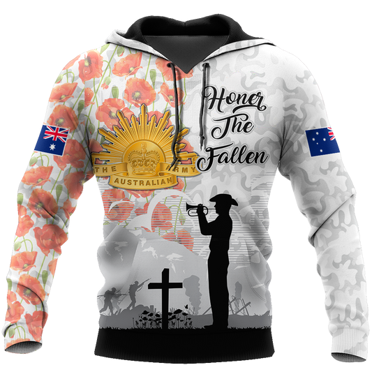 Lest We Forget Anzac Day 3D All Over Printed