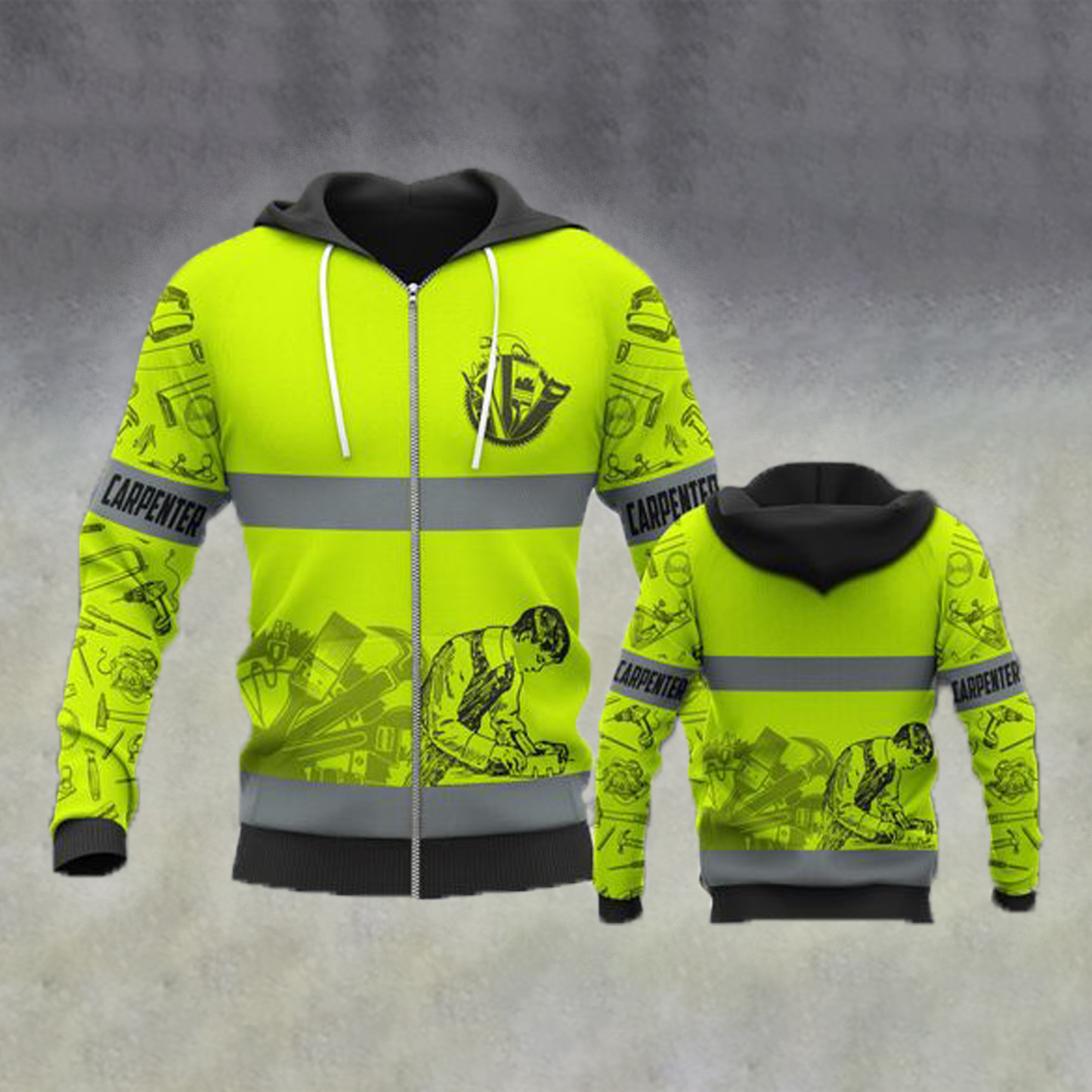 Premium Carpenter 3D All Over Printed Unisex Shirts