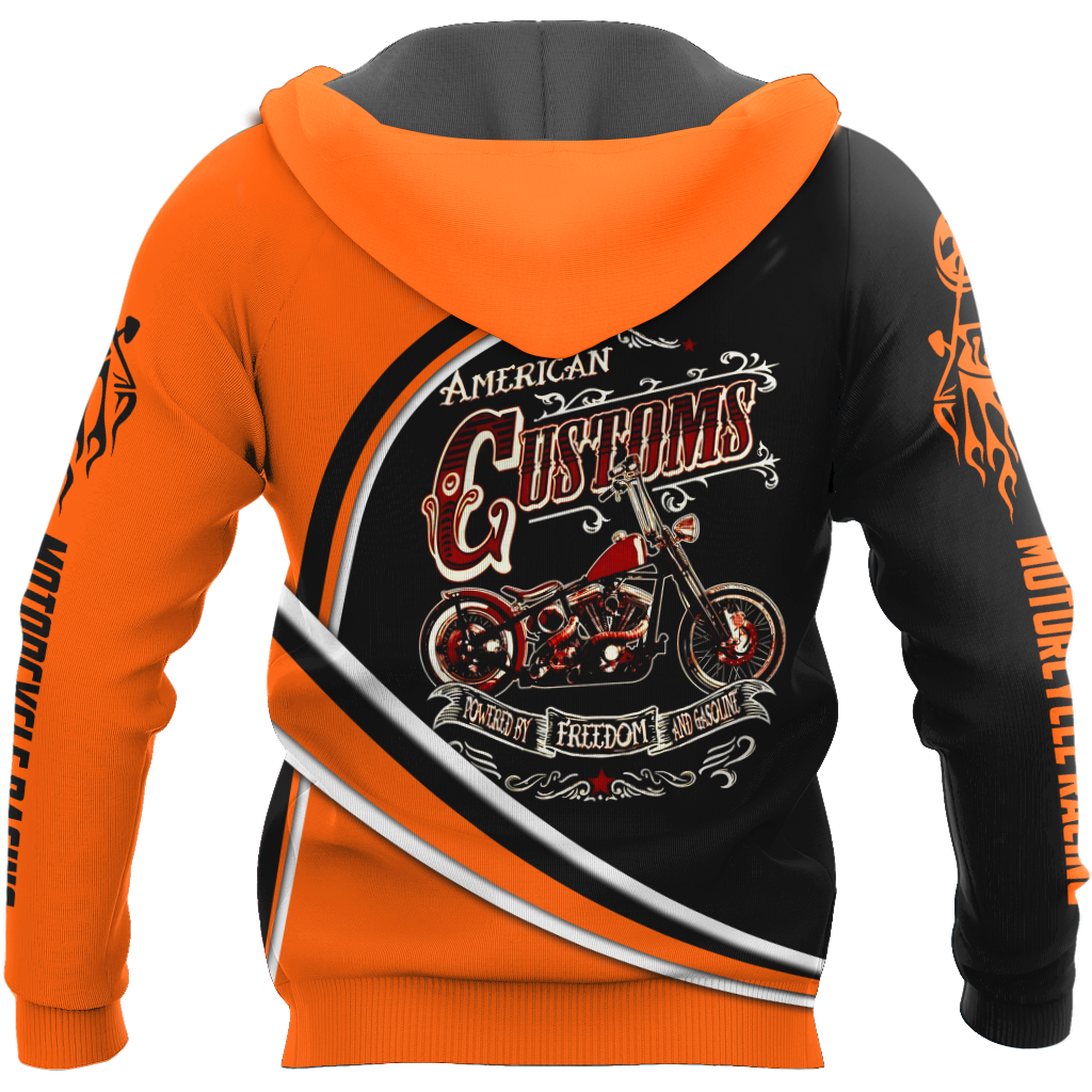 Personalized Name Motorcycle Racing 3D All Over Printed Unisex Shirts Bikers And Beer