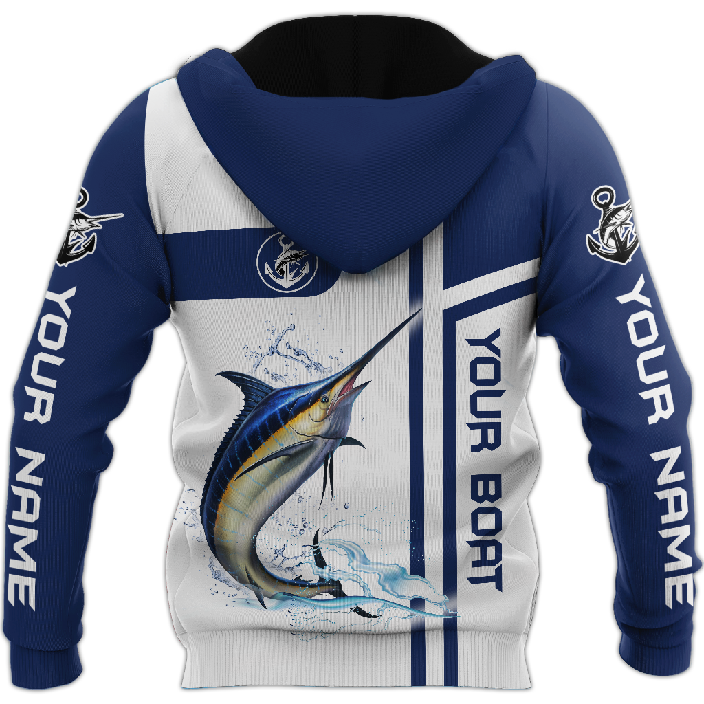 Custom name Marlin fishing line Catch and Release 3D Design print shirts