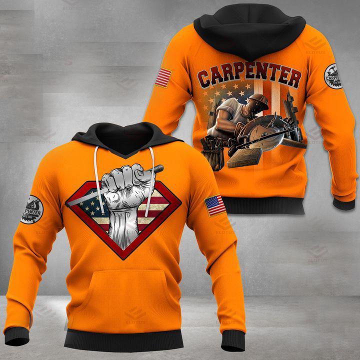 Premium Carpenter 3D All Over Printed Unisex Shirts