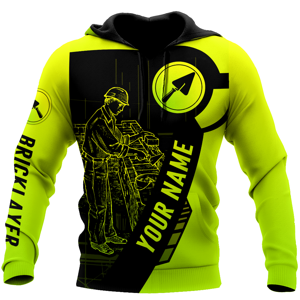 Premium Unisex Hoodie Personalized Bricklayer No10 ML