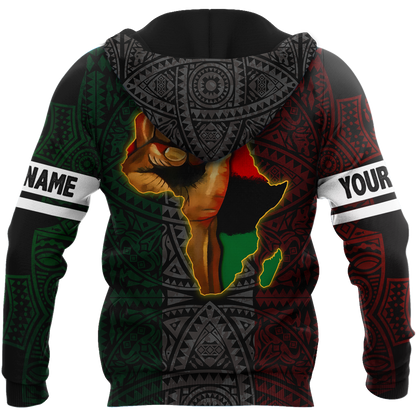 African American Persionalized Your Name 3D All Over Printed Shirts JJ27052101 KT