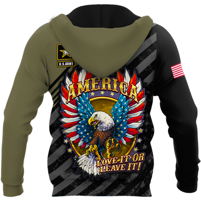 American US Army Unisex Hoodie