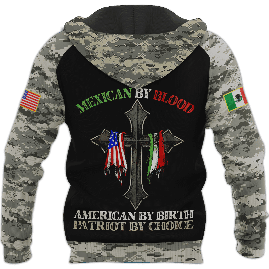 Personalized Mexican 3D All Over Printed Unisex Hoodie
