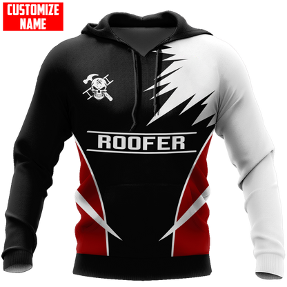 Premium 3D Printed Personalized Roofer Shirts MEI