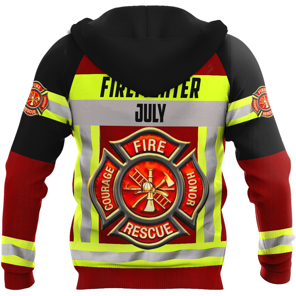 July Firefighter Hoodie For Men And Women MH28012107