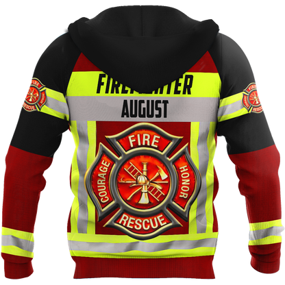 August Firefighter Hoodie For Men And Women MH28012108