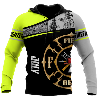 July Firefighter Hoodie For Men And Women MH28012119