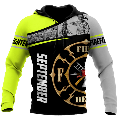 September Firefighter Hoodie For Men And Women MH28012121