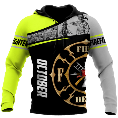 October Firefighter Hoodie For Men And Women MH28012122
